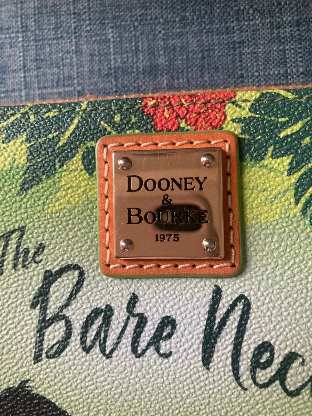 Dooney & Bourke Green Jungle 'The Bare Necessities' Wristlet Wallet